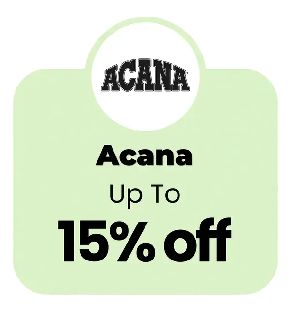 Acana, up to 15% off