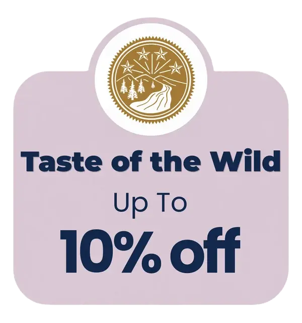Taste of the Wild, up to 10% off