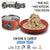 Smudges Adult Cat Tuna Flakes With Chicken & Carrot in Gravy  - 12x80g