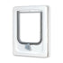 Zolux Cat-Flap For Wooden Door - 4 Position White