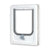 Zolux Cat-Flap For Wooden Door - 2 Position White