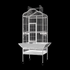 Dayang Bird Cage White - 82.5x77.5x156cm