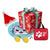 ThePetsClub Santa Claws Holiday Cat Box