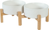 Zolux Keramo Ceramic Bowl Duo White - 1400ml