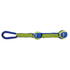 K9 Fitness by Zeus Double Tennis Ball Nylon Twist Tug - 50.8cm