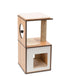 Catit Premium Cat Furniture V-Box Small - Walnut