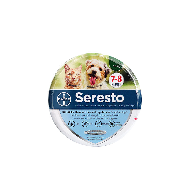 Bayer Seresto Small Cats And Dogs 8kg Anti Flea and Tick