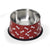 Camon “Embossed” Steel Bowl For Dog - The Pets Club