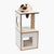 Premium Cat Furniture V-box Small - White - ThePetsClub