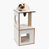 Premium Cat Furniture V-box Small - White