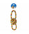 Duvo+ Cotton Rope With 2 Loops Beach Dog Toy- 35x10.5cm - ThePetsClub