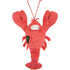 GoDog® Action Plush™ Lobster with Chew Guard Technology™ Animated Squeaker Dog Toy