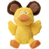 GoDog® Silent Squeak™ Flips Duck Bear with Chew Guard Technology™ Durable Plush Dog Toy