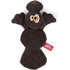 HEAR DOGGY!® Flattie  Beaver Brown with Chew Guard Technology™ and Silent Squeak Technology™ Plush Dog Toy