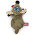 HEAR DOGGY!® Flattie  Deer with Silent Squeak Technology™ Plush Dog Toy