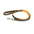 JULIUS-K9 POWAIR leash - orange - 1,2 m with handle - large carabiner