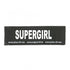 Julius K9 Supergirl Patch - Large