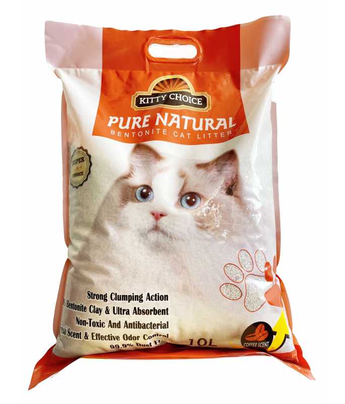 Natural bentonite cat outlet litter