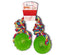 Pawise TPR 2 Balls With Rope Dog Toy