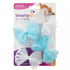 SmartyKat® Bitty Bows™ Set of 4 Mesh Ball Cat Toys